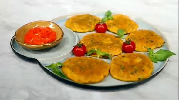 نان سیب زمینی + فیلم تهیه 