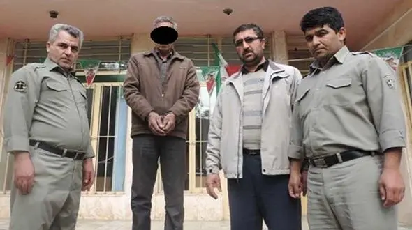 بازداشت سگ کش وحشی در کلاله + عکس