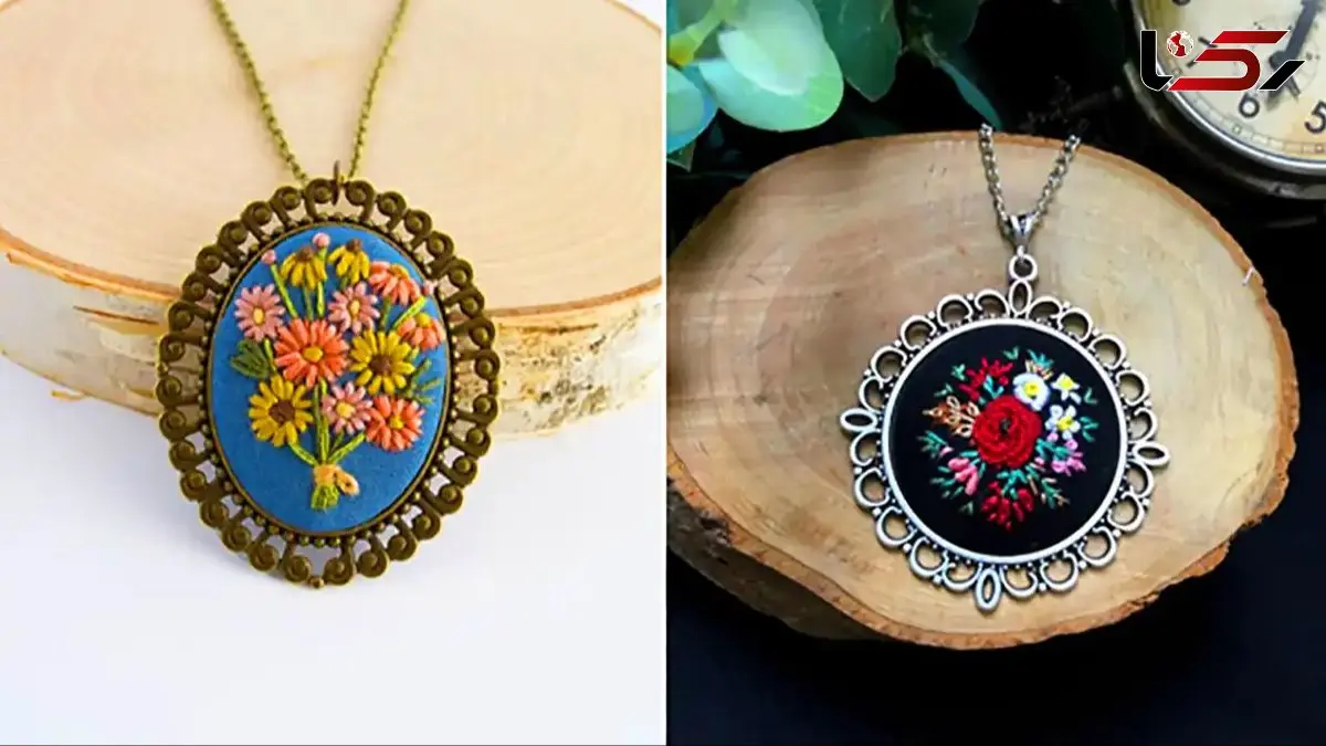 مدل های جذاب گردنبند گلدوزی شده؛ مورد علاقه طرفداران فشن