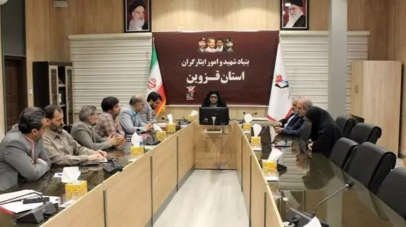 مراسم معارفه معاون توسعه مدیریت بنیاد قزوین برگزار شد