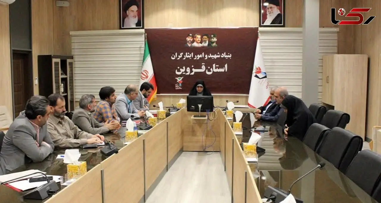 مراسم معارفه معاون توسعه مدیریت بنیاد قزوین برگزار شد