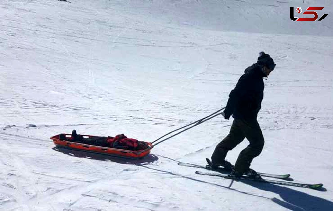 نجات در کوهستان با آتش‌نشانان اسکی‌باز