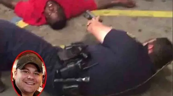 فیلم شلیک بی رحمانه پلیس به یک مرد+تصاویر