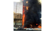 وقوع آتش‌سوزی در یکی از هتل‌های مکه +عکس