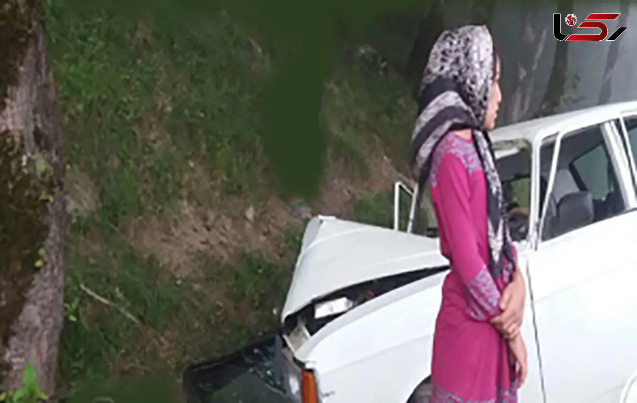 مرگ تلخ زن باردار در سقوط پیکان به دره