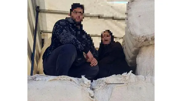 کشف قاچاق انسان در محموله حامل پنبه