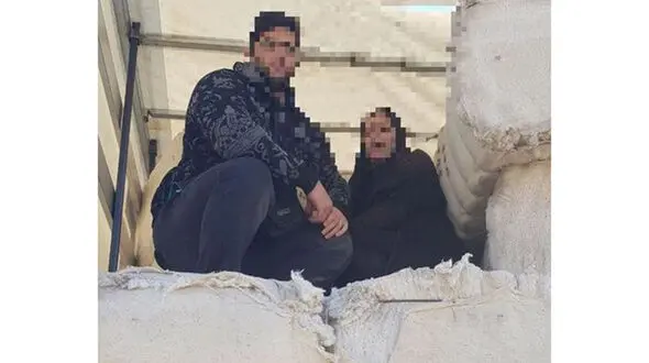 کشف قاچاق انسان در محموله حامل پنبه
