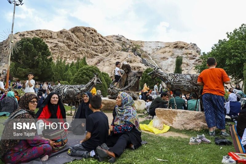 تصاویر شادمانی در جشن تندرستون