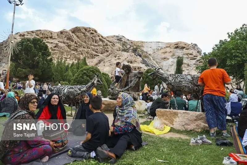 تصاویر شادمانی در جشن تندرستون