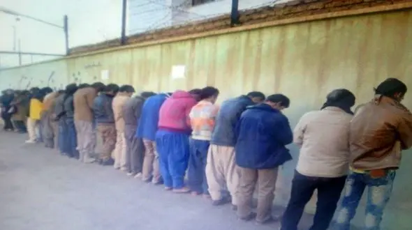 دستگیری ۱۴۰ پیک شوم  مواد مخدر  در خراسان رضوی + عکس 