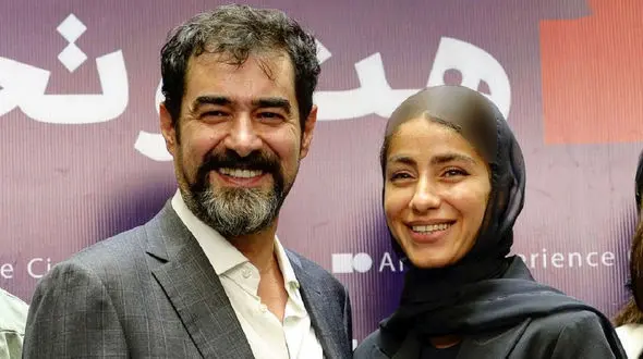 فیلم عاشقانه  شهاب حسینی با زن دوم و جوانش:تو را پرگناه بخاطر دوست داشتن دوست میدارم ... / نگاه های ساناز ارجمند آتش عشق است ...