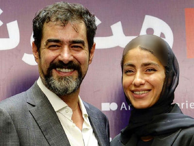 فیلم عاشقانه  شهاب حسینی با زن دوم و جوانش:تو را پرگناه بخاطر دوست داشتن دوست میدارم ... / نگاه های ساناز ارجمند آتش عشق است ...
