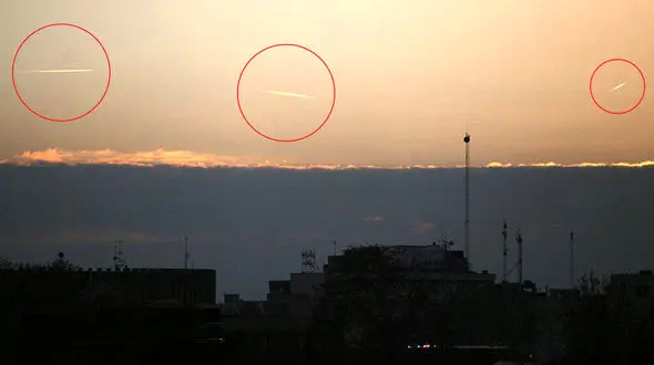 4 فیلم از لحظه شلیک ضدهوایی تا بر خواستن جنگنده ها به آسمان تهران / پهباد از آسمان تهران گریخته است+تصاویر