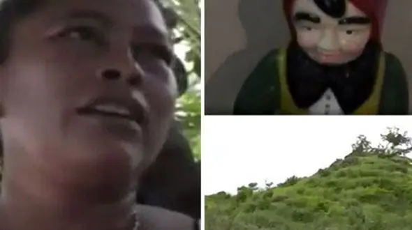 جن ها یک زن را 5 روز در مکان مخوفی زندانی کردند! + عکس