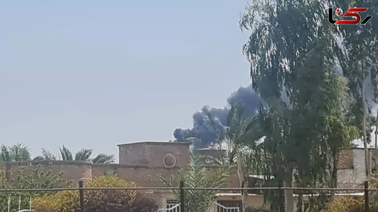 علت دود سیاه در آسمان آبادان چیست ؟! + عکس ها