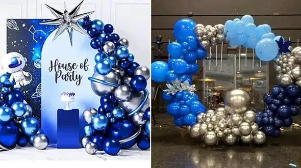 تم آبی برای جشن‌ ها؛ 15 ایده منحصر به فرد برای خلق یک فضای زیبا
