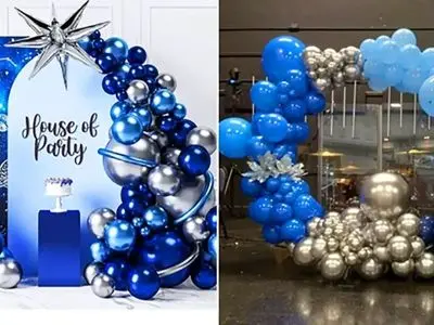 تم آبی برای جشن‌ ها؛ 15 ایده منحصر به فرد برای خلق یک فضای زیبا