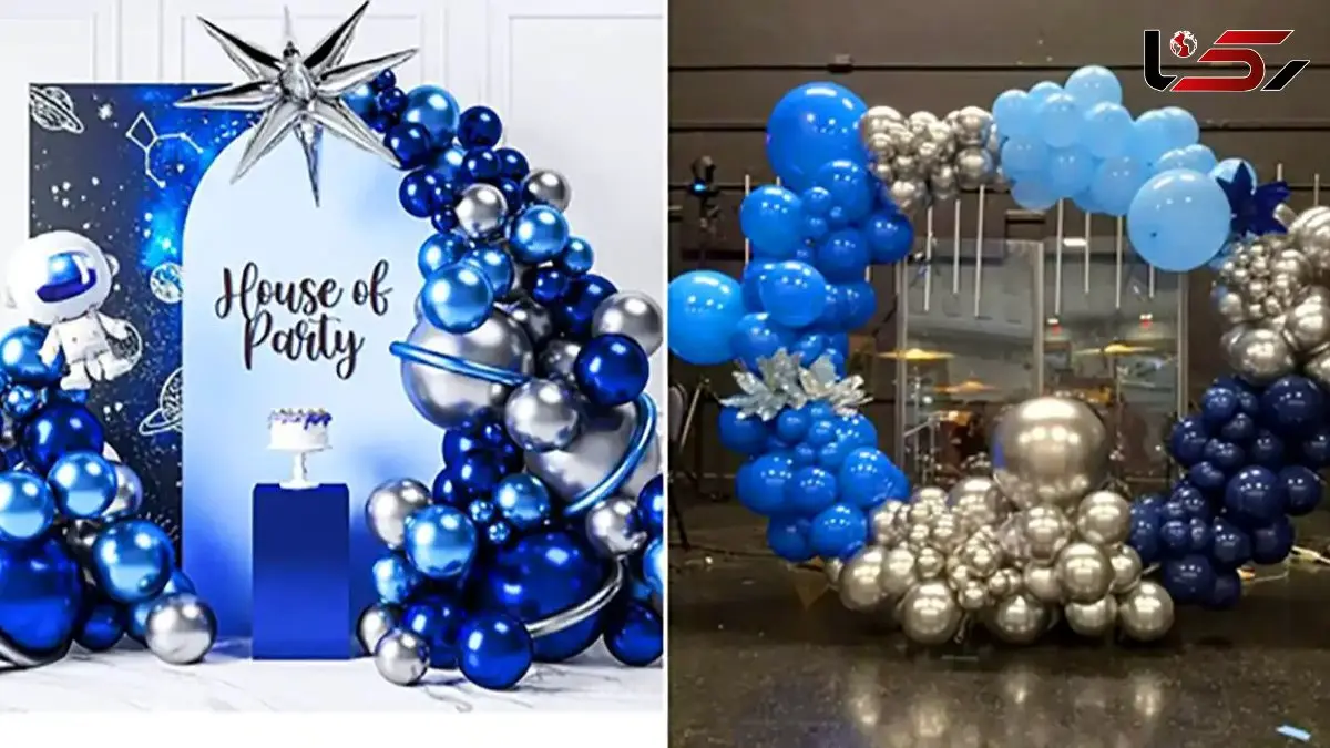 تم آبی برای جشن‌ ها؛ 15 ایده منحصر به فرد برای خلق یک فضای زیبا