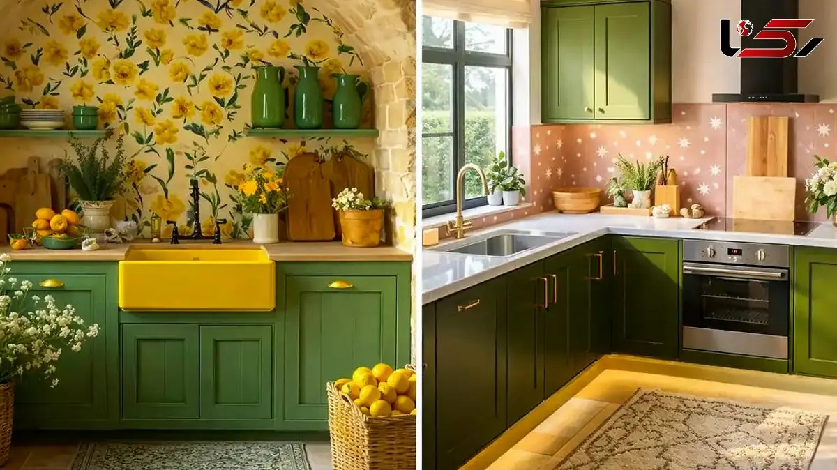 چگونه با آشپزخانه نئوکلاسیک خوش رنگ، دکوراسیونی مدرن بسازیم؟ + 15 ایده