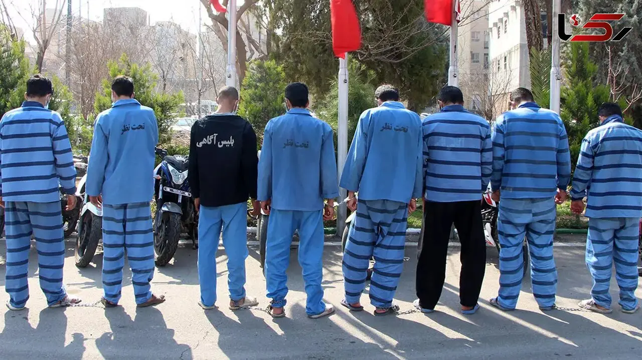 پایان وحشت آفرینی 7 شرور خطرناک خیابان خوش تهران + جزییات