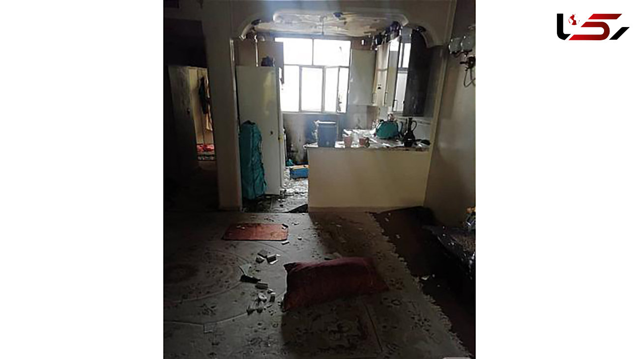 انفجار در کوی افسریه / خانه مسکونی تخریب شد + عکس ها