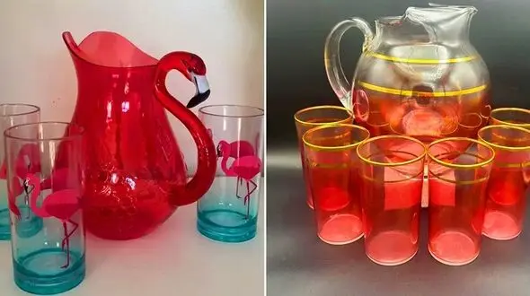 معرفی زیباترین مدل‌ های ست پارچ و لیوان شیشه‌ ای فانتزی + 15 ایده خاص