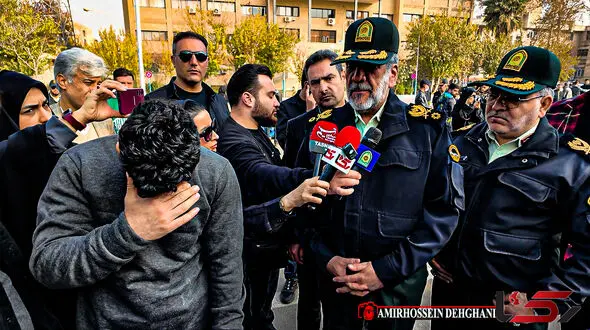 فیلم / سوپرایز سردار محمدیان به صاحب خودروی سرقتی / هشدار رئیس پلس تهران به دزدان