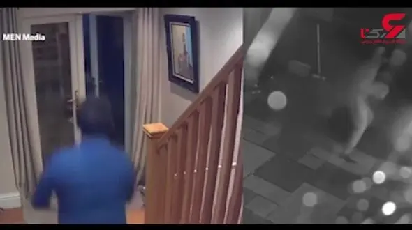 مبارزه شجاعانه صاحبخانه با مردان مسلح+فیلم