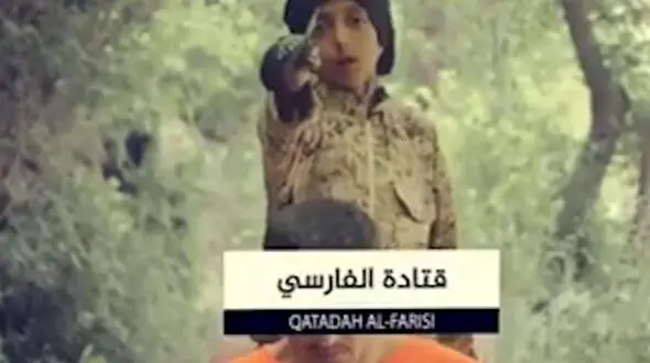  کودک داعشی به زبان فارسی ایران را تهدید کرد! + فیلم و عکس