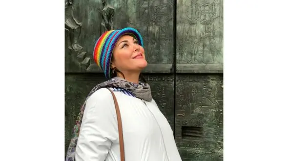 بازیگر زن به اسپانیا رفت