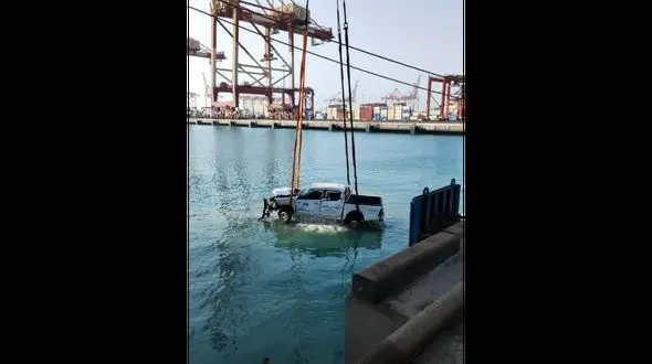  حادثه تصادف در بندر شهید رجایی با یک فوتی + عکس