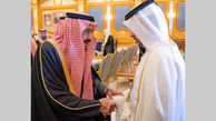 آغوش شاه سعودی برای نخست وزیر قطر