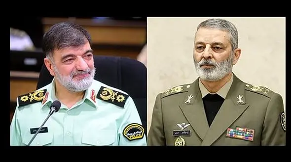 تبریک سردار رادان به رئیس ستاد کل نیروهای مسلح