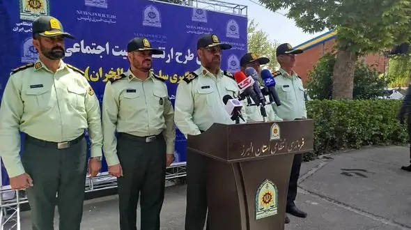 سردار هدواند:انهدام 33 باند و کشف 754 فقره سرقت در البرز ‌