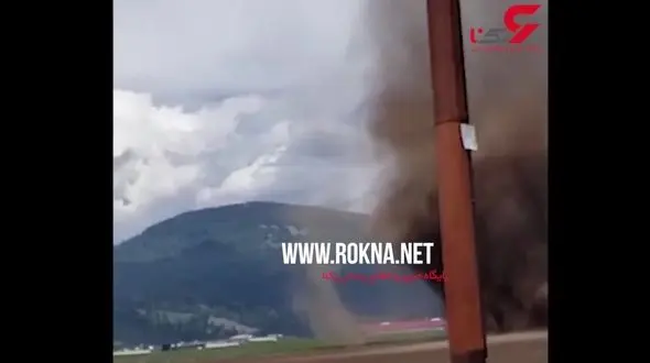 فیلم وحشتناک از گردباد بزرگ + جزییات