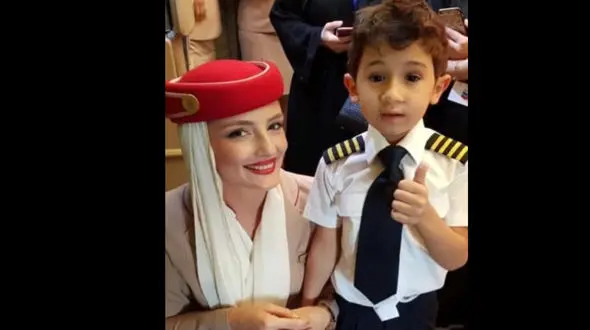 فیلم پسر ۶ ساله‌ای که آسمان‌ها را شگفت‌زده کرد!