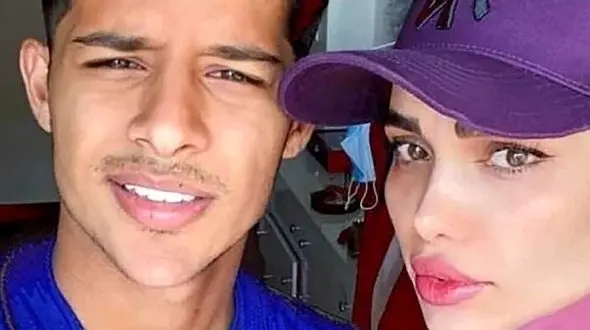 مهدی قائدی و همسرش+ عکس