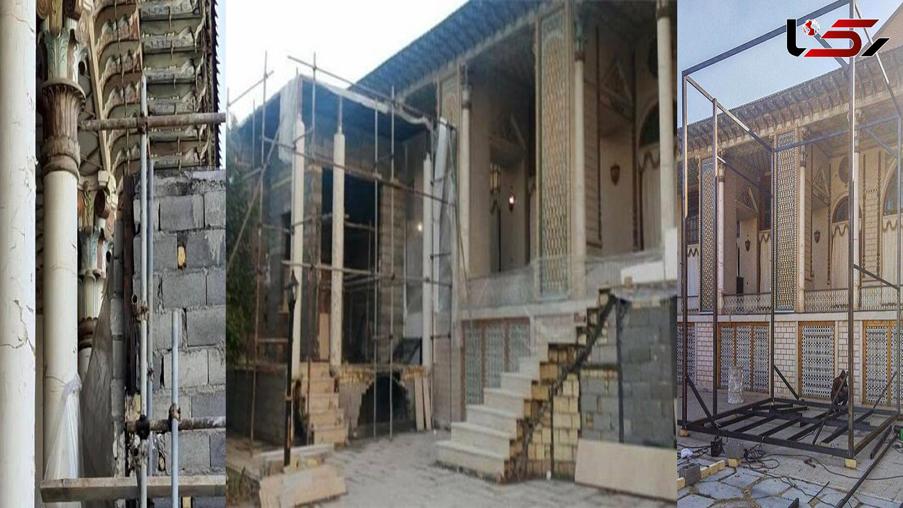 توضیحات نرگس آبیار درباره تخریب دکور سریالش در باغ تاریخی عفیف آباد 