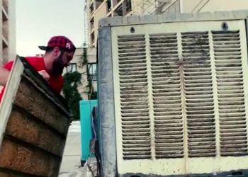 خلاقیت خنده دار جوان ایرانی برای راه اندازی کولر به کمک موتور هوندا در زمان قطعی برق حماسه آفرید/ هنر نزد ایرانیان است و بس