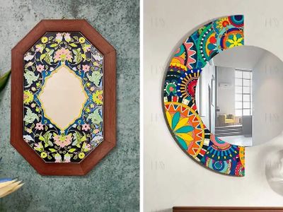 چیدمان خانه با آینه‌ های سنتی؛ 15 نمونه برای خاص‌ تر شدن دکوراسیون
