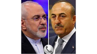 گفتگوی تلفنی وزیران امور خارجه جمهوری اسلامی ایران و ترکیه 