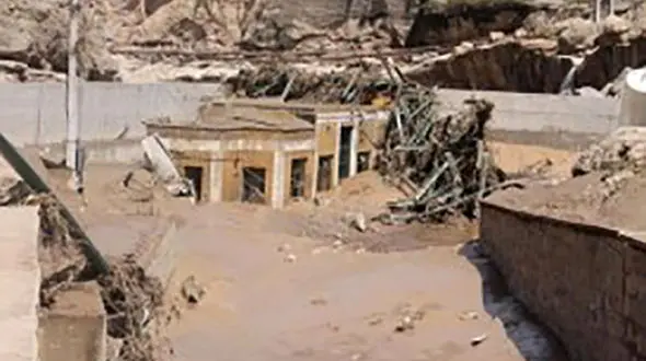 یورش سیلاب به  ۵۵۰  خانه در بادغیس 