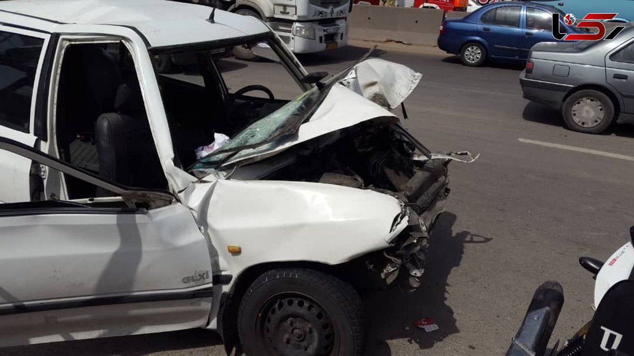 سانحه رانندگی برای خودرو معلمان در مسیر مشهد/ ۶ نفر مصدوم شدند