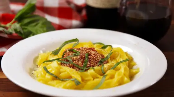 آموزش درست کردن پاستا خانگی+فیلم