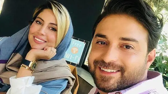 زیبایی ذاتی زن دوم بابک جهانبخش حیف شد !  /  عمل های زیبایی برای هیچ !