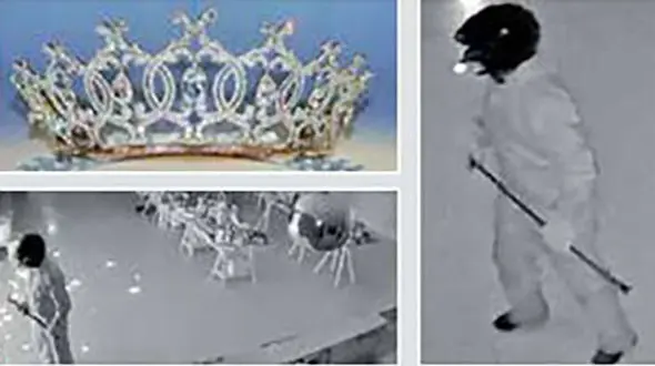 تاج جواهر نشان به سرقت رفت+ عکس