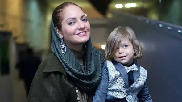 عکس مهناز افشار در کنار دختر زیبارویش 