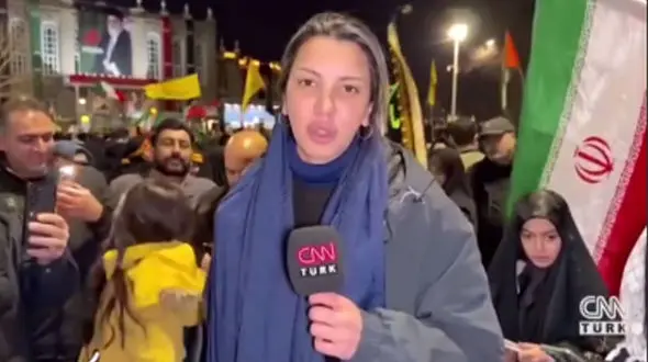 فیلم / گزارش خبرنگار سی‌ان‌ان ترک از خیابان‌های تبریز