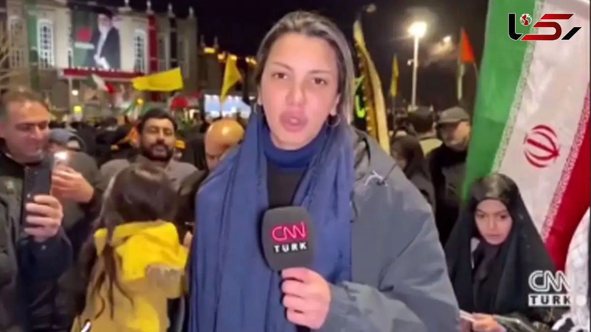 فیلم / گزارش خبرنگار سی‌ان‌ان ترک از خیابان‌های تبریز