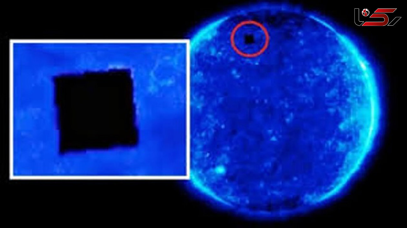 کشف شیء ناشناس در اطراف خورشید به وسیله ناسا + عکس 